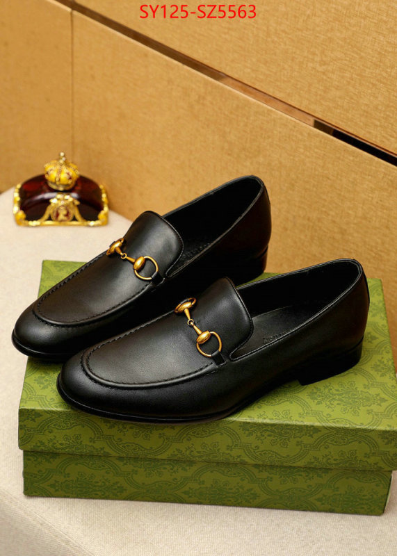 Men Shoes-Gucci designer 7 star replica ID: SZ5563 $: 125USD