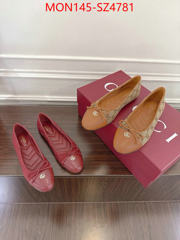 Women Shoes-Gucci best wholesale replica ID: SZ4781 $: 145USD