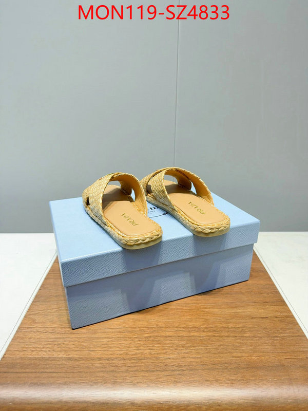 Women Shoes-Prada 2024 aaaaa replica customize ID: SZ4833 $: 119USD