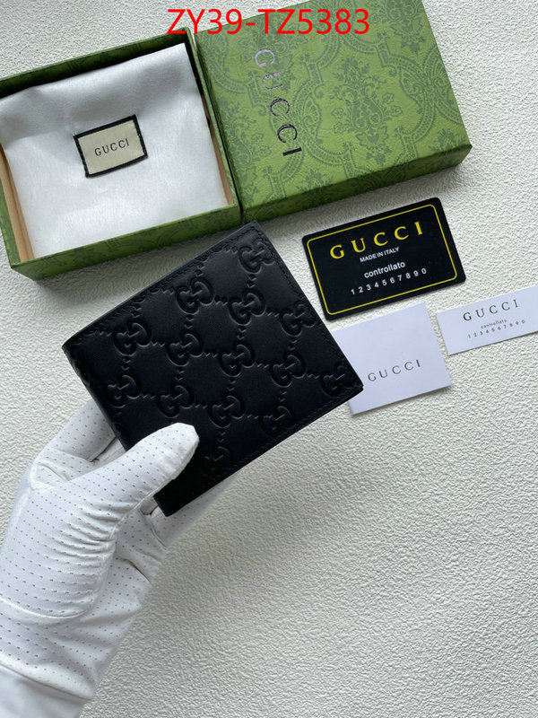 Gucci Bags(4A)-Wallet- how to find designer replica ID: TZ5383 $: 39USD,