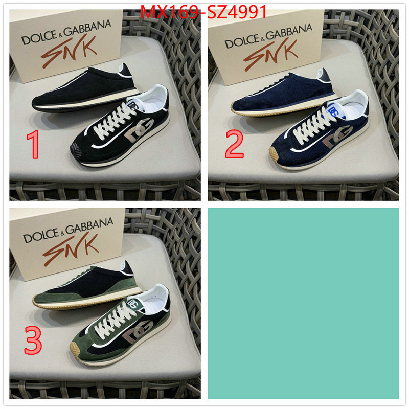 Men Shoes-DG shop designer replica ID: SZ4991 $: 169USD