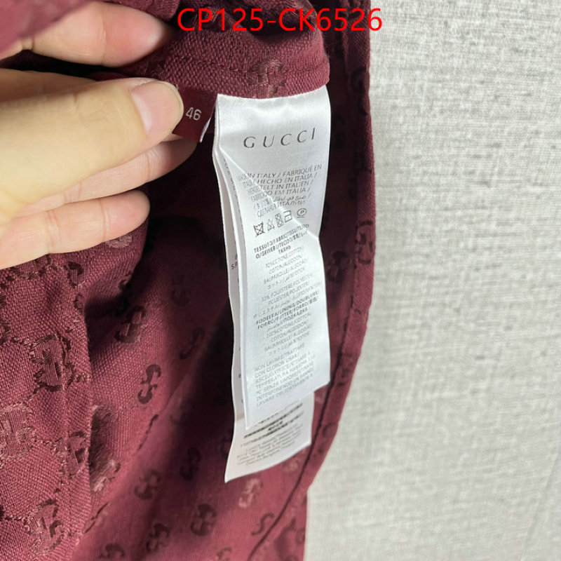 Clothing-Gucci 1:1 clone ID: CK6526 $: 125USD