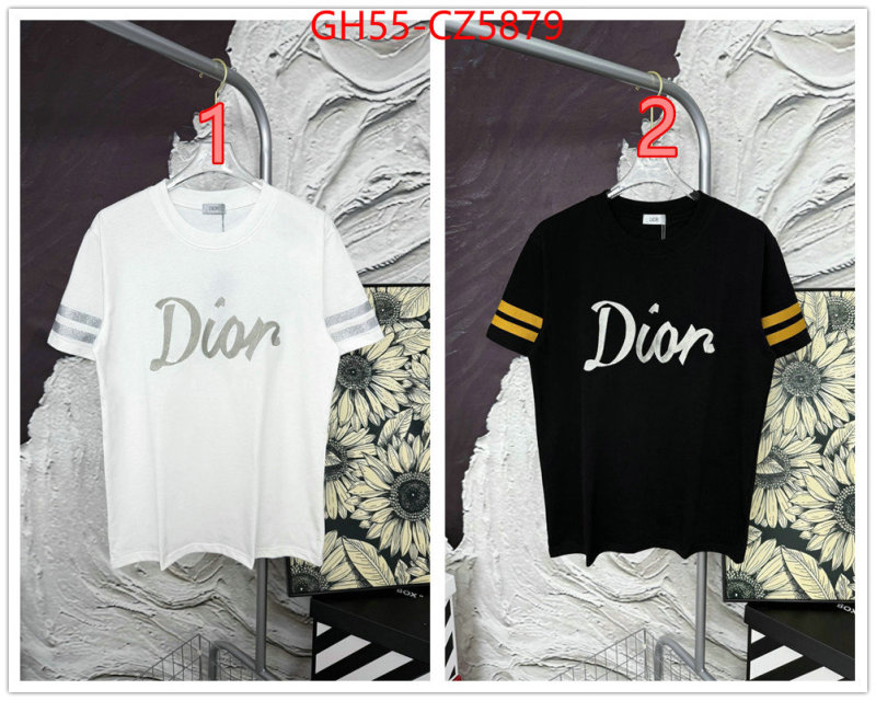 Clothing-Dior 7 star quality designer replica ID: CZ5879 $: 55USD