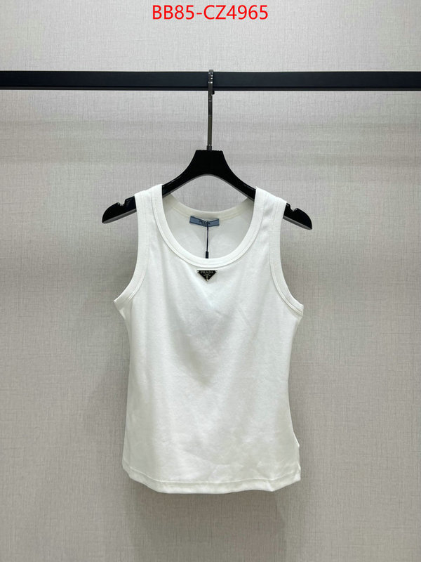Clothing-Prada high quality designer replica ID: CZ4965 $: 85USD