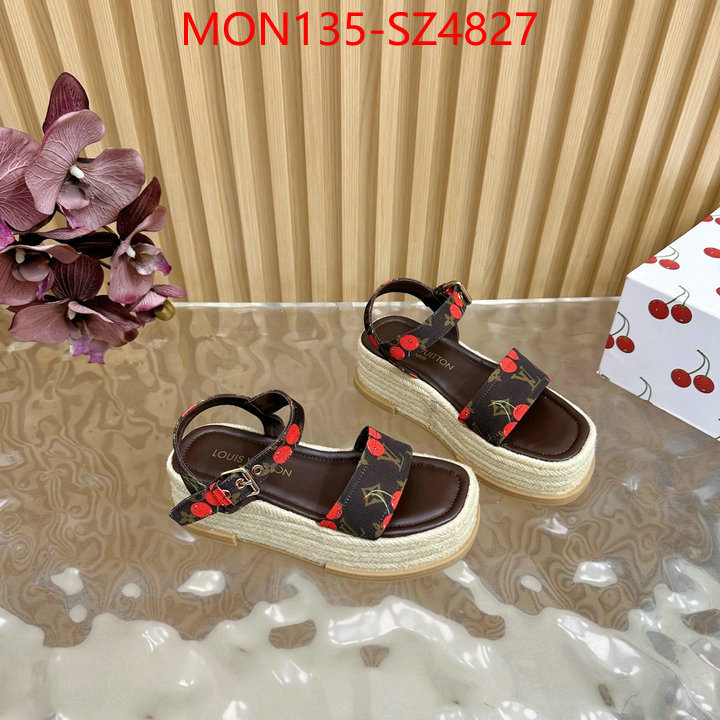 Women Shoes-LV luxury shop ID: SZ4827 $: 135USD