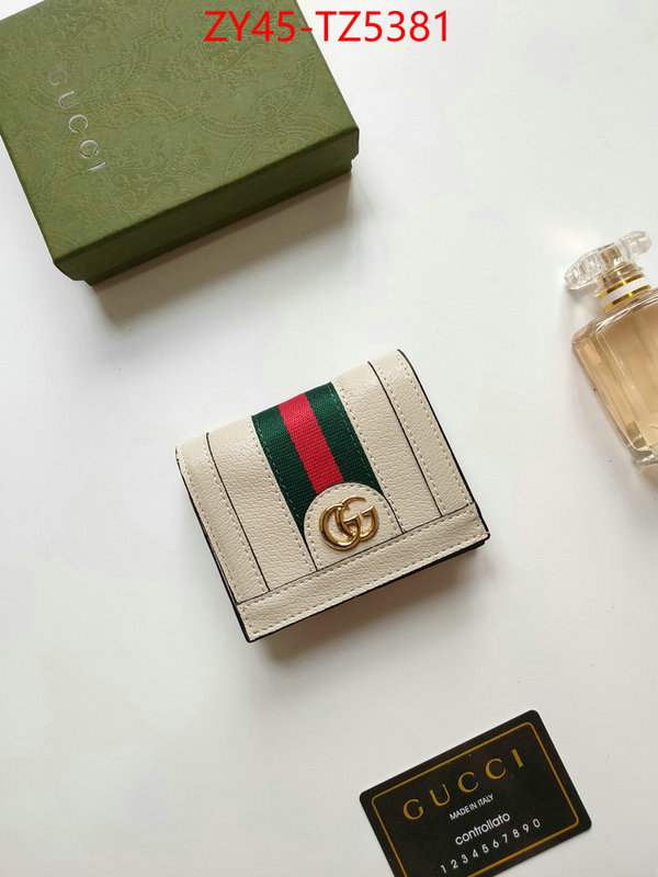 Gucci Bags(4A)-Wallet- find replica ID: TZ5381 $: 45USD,