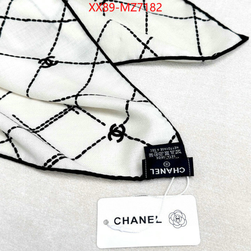 Scarf-Chanel shop cheap high quality 1:1 replica ID: MZ7182 $: 89USD