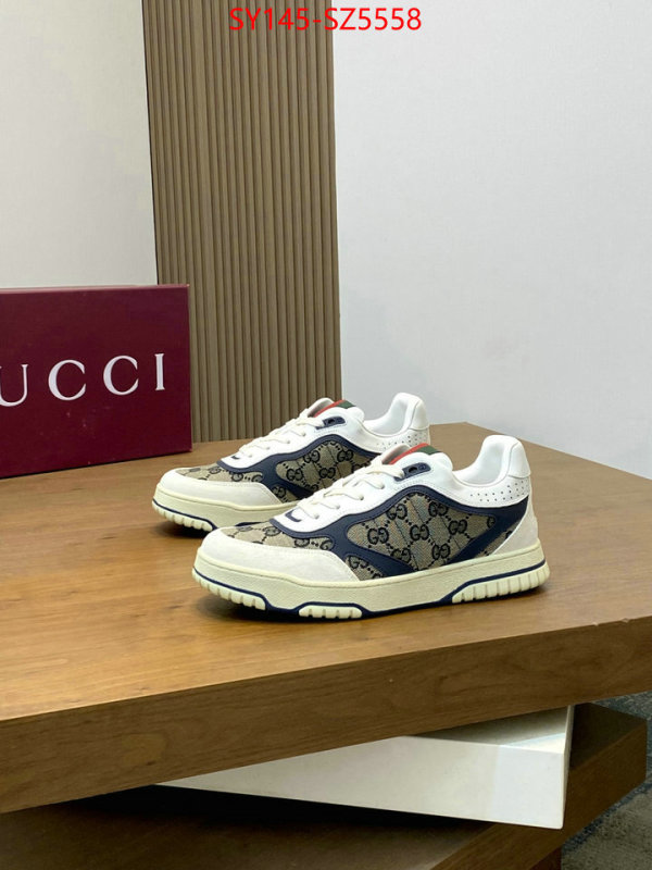 Men Shoes-Gucci what is a 1:1 replica ID: SZ5558 $: 145USD