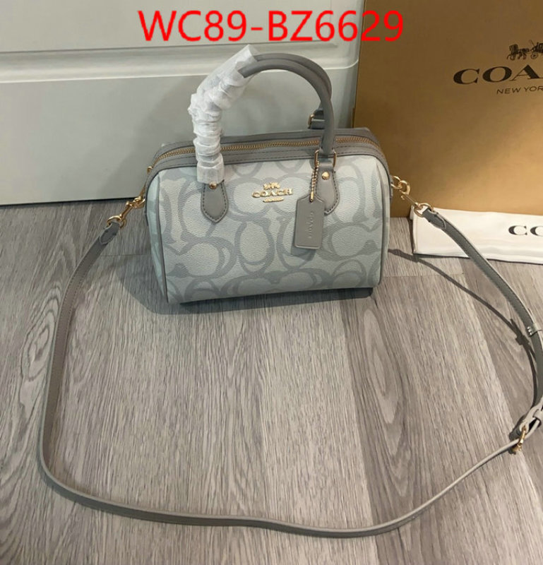 Coach Bags(4A)-Crossbody- what is a 1:1 replica ID: BZ6629 $: 89USD,