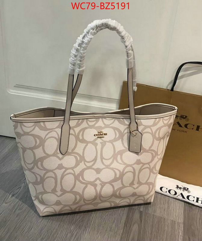 Coach Bags(4A)-Handbag- perfect ID: BZ5191 $: 79USD,