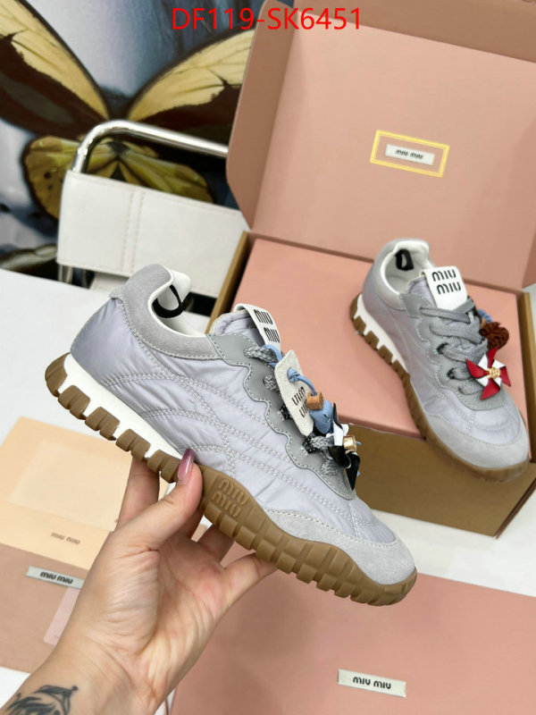 Women Shoes-Miu Miu quality replica ID: SK6451 $: 119USD