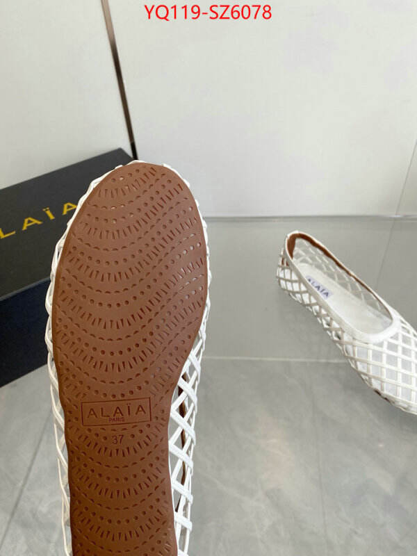 Women Shoes-ALAIA cheap high quality replica ID: SZ6078 $: 119USD