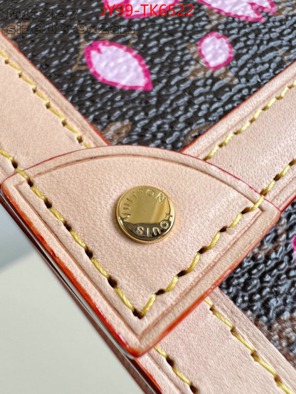 LV Bags(TOP)-Wallet what ID: TK6522 $: 99USD,