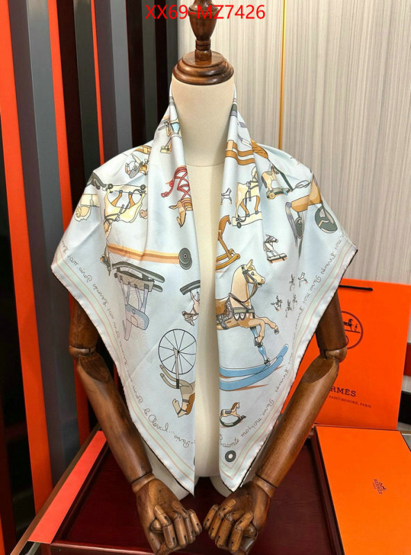 Scarf-Hermes cheap wholesale ID: MZ7426 $: 69USD