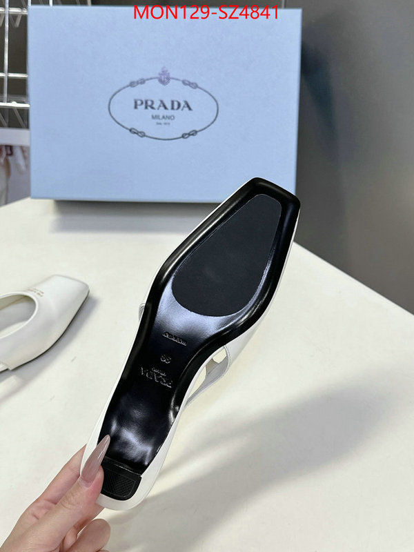 Women Shoes-Prada highest quality replica ID: SZ4841 $: 129USD
