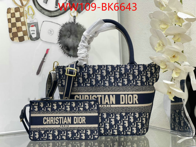 Dior Bags(4A)-Handbag- how to buy replica shop ID: BK6643 $: 109USD,