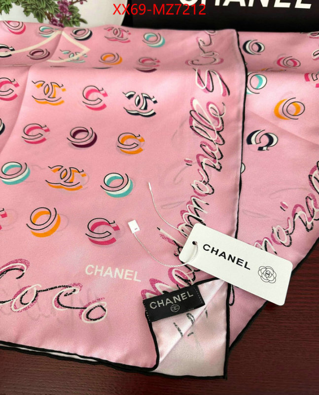 Scarf-Chanel buy high-quality fake ID: MZ7212 $: 69USD