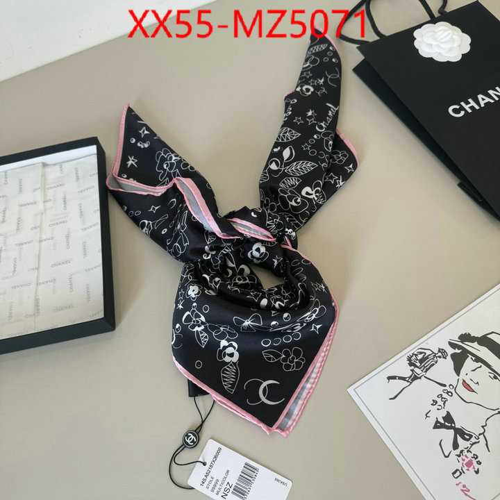 Scarf-Chanel 2024 aaaaa replica customize ID: MZ5071 $: 55USD