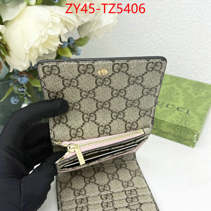 Gucci Bags(4A)-Wallet- how quality ID: TZ5406 $: 45USD,