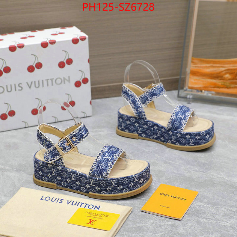 Women Shoes-LV wholesale designer shop ID: SZ6728 $: 125USD