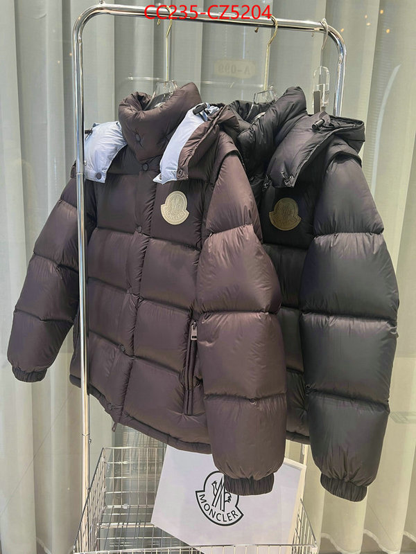 Down jacket Men-Moncler is it illegal to buy dupe ID: CZ5204 $: 235USD