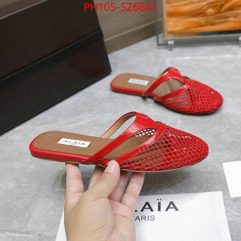 Women Shoes-ALAIA aaaaa+ quality replica ID: SZ6641 $: 105USD