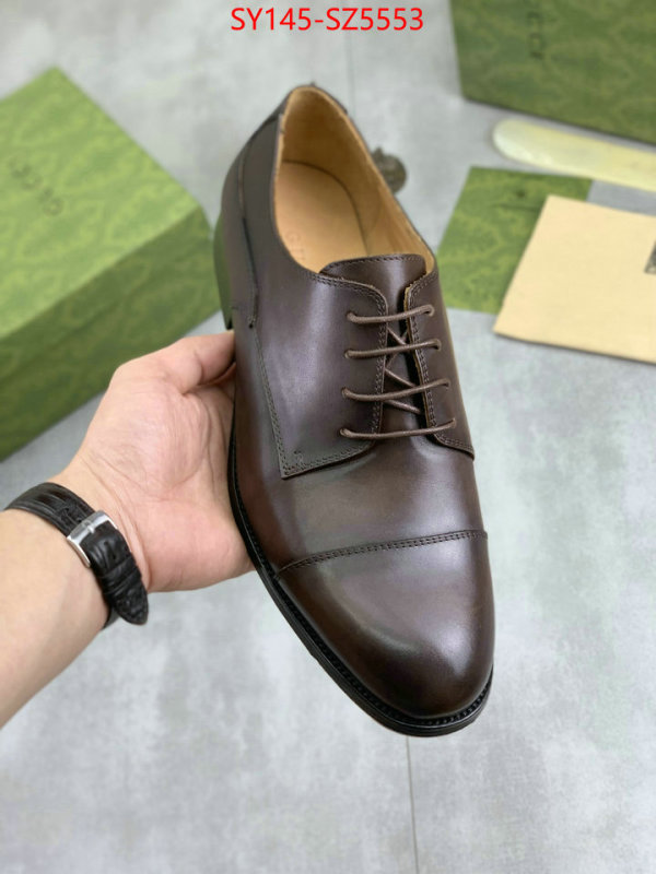 Men Shoes-Gucci aaaaa+ replica ID: SZ5553 $: 145USD