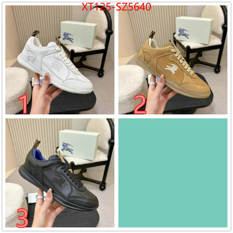 Men Shoes-Burberry 2024 aaaaa replica customize ID: SZ5641 $: 125USD