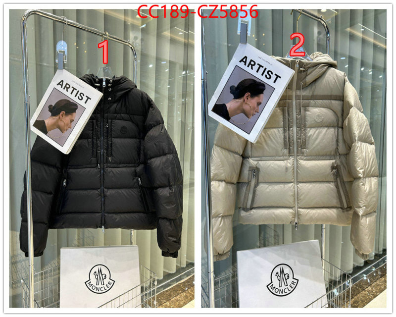 Down jacket Men-Moncler replica every designer ID: CZ5856 $: 189USD