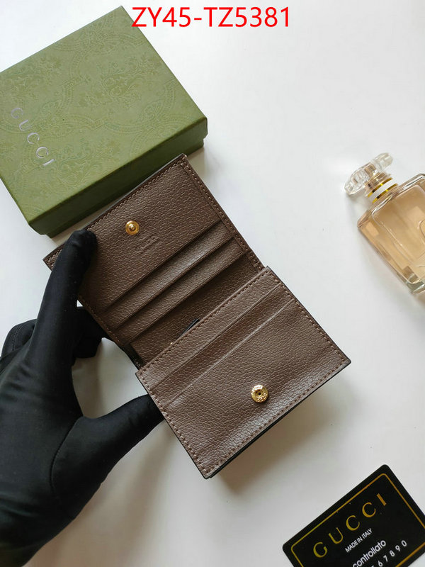 Gucci Bags(4A)-Wallet- find replica ID: TZ5381 $: 45USD,