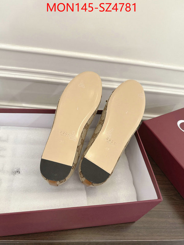 Women Shoes-Gucci best wholesale replica ID: SZ4781 $: 145USD