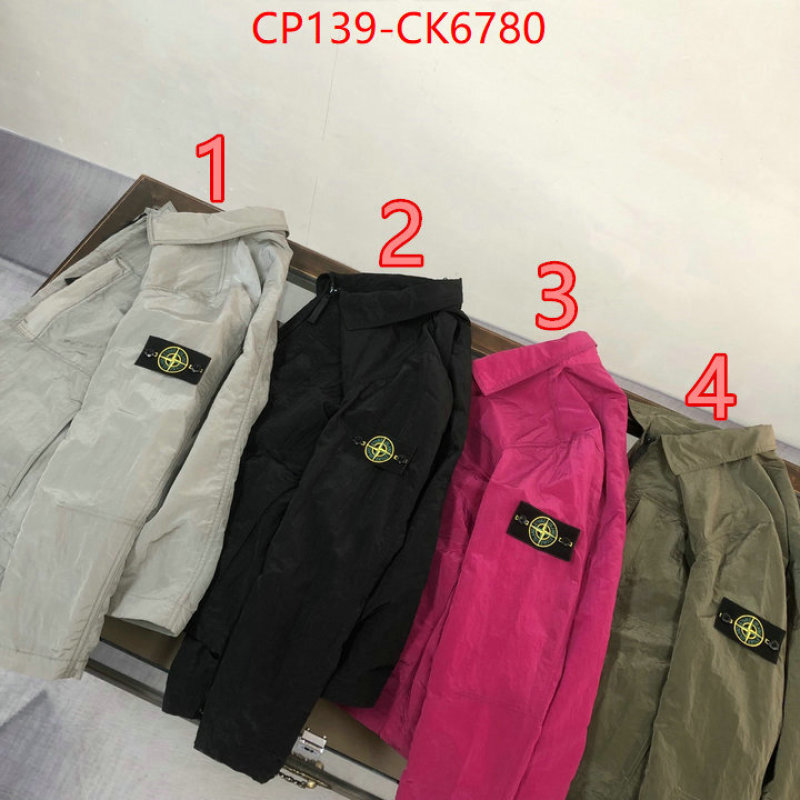 Clothing-Stone Island fashion designer ID: CK6780 $: 139USD