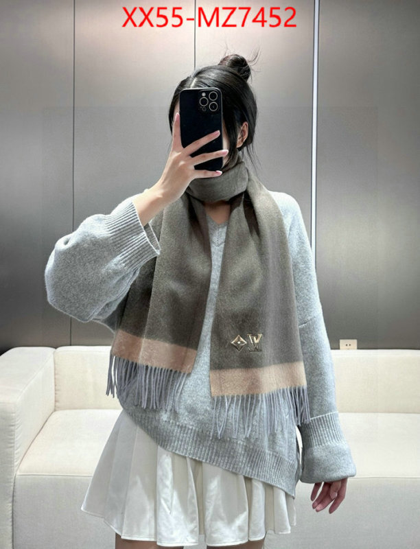 Scarf-LV how to buy replica shop ID: MZ7452 $: 55USD