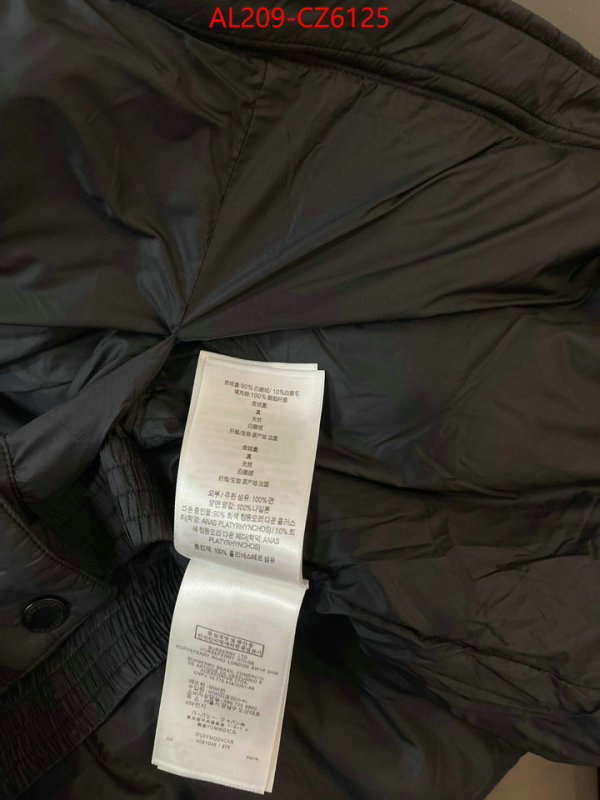 Down jacket Women-Burberry supplier in china ID: CZ6125 $: 209USD