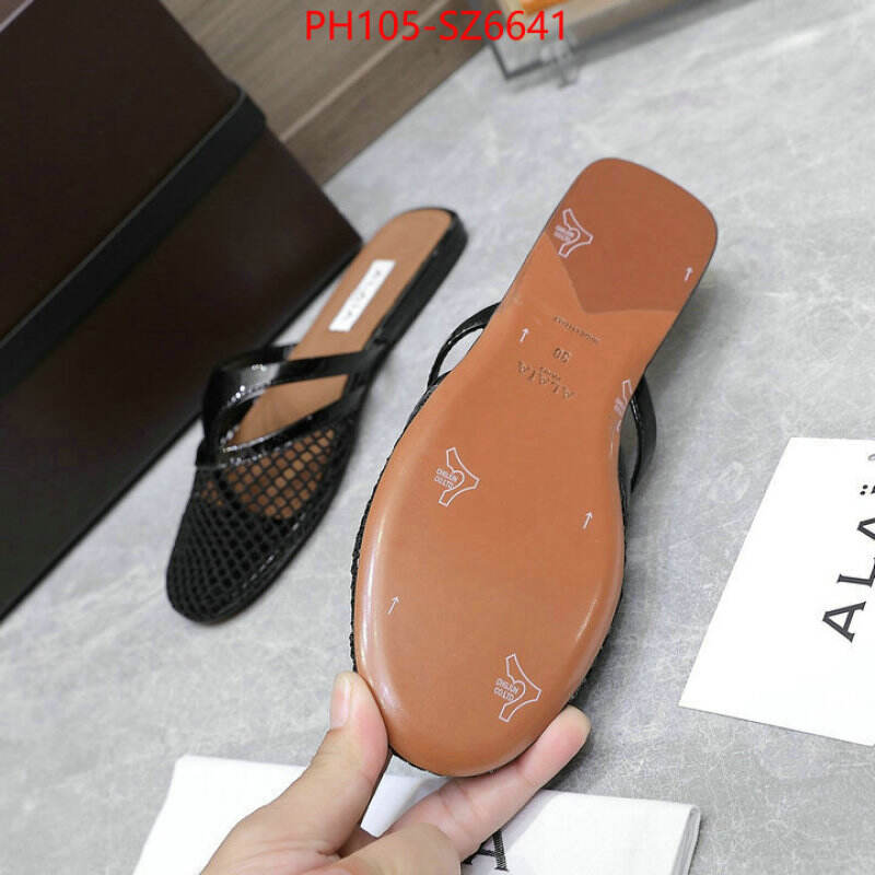 Women Shoes-ALAIA aaaaa+ quality replica ID: SZ6641 $: 105USD