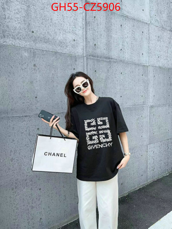 Clothing-Givenchy customize best quality replica ID: CZ5906 $: 55USD