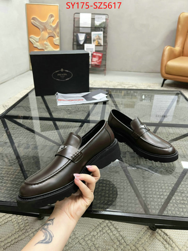 Men shoes-Prada aaaaa+ replica ID: SZ5617 $: 175USD