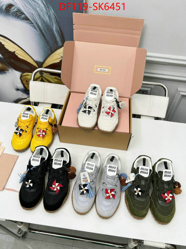 Women Shoes-Miu Miu quality replica ID: SK6451 $: 119USD