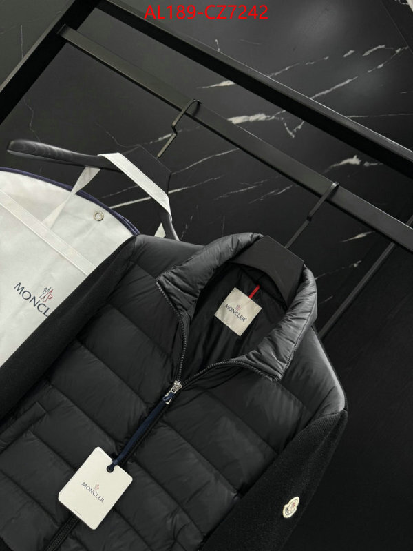 Down jacket Men-Moncler the best designer ID: CZ7242 $: 189USD