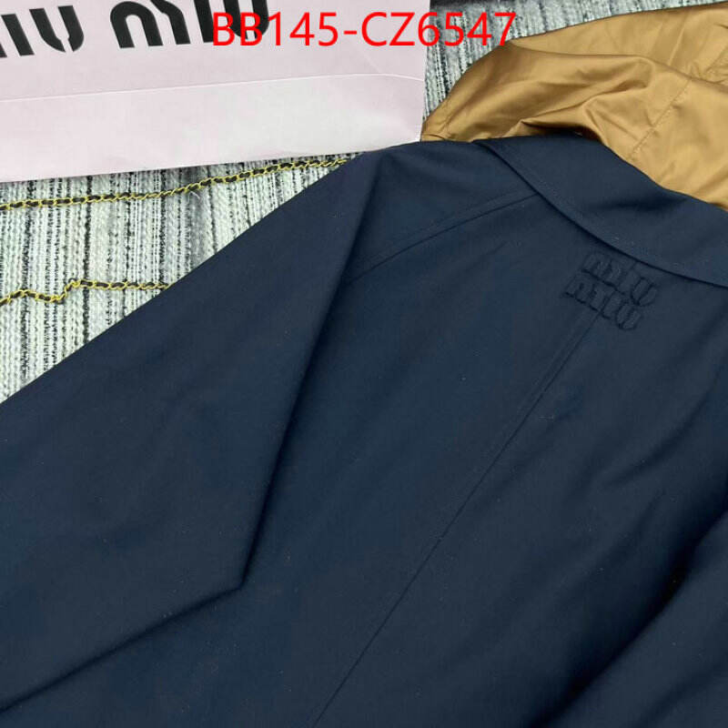 Clothing-MIU MIU the top ultimate knockoff ID: CZ6547 $: 145USD