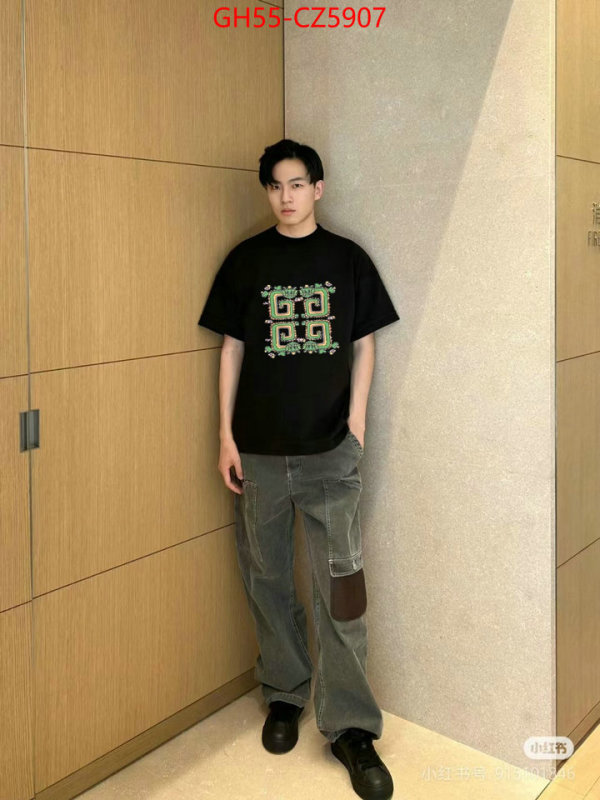 Clothing-Givenchy buy luxury 2024 ID: CZ5907 $: 55USD
