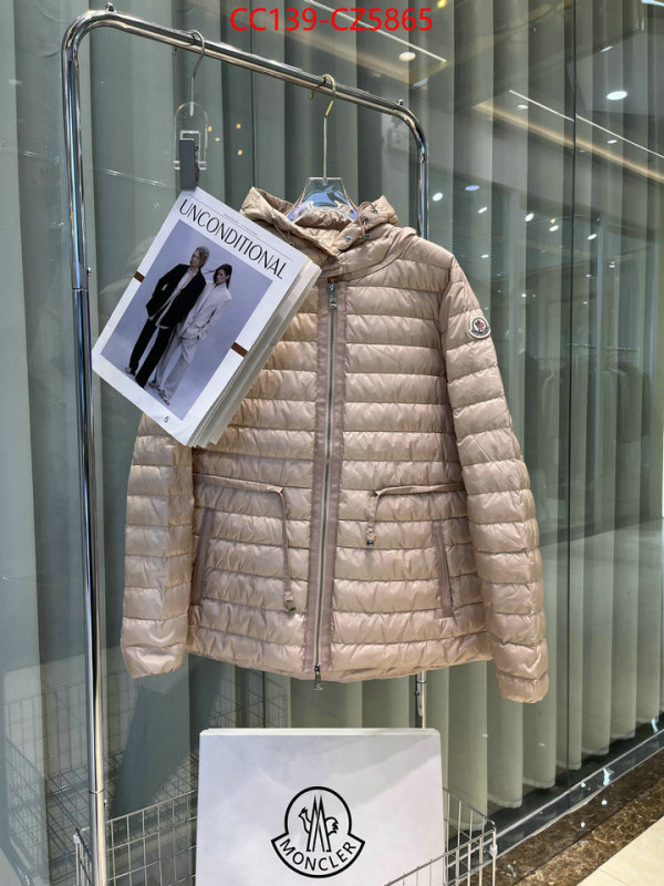 Down jacket Women-Moncler top quality website ID: CZ5865 $: 139USD