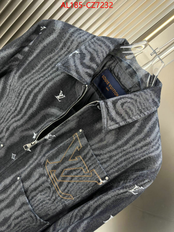 Down jacket Men-LV how to buy replica shop ID: CZ7232 $: 185USD