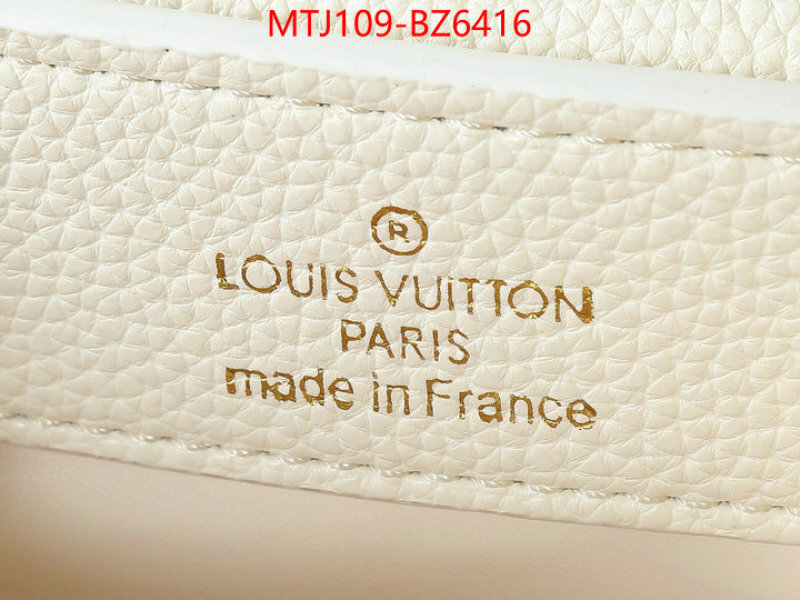 LV Bags(4A)-Handbag Collection- mirror quality ID: BZ6416 $: 109USD,