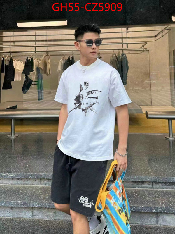 Clothing-Givenchy highest quality replica ID: CZ5909 $: 55USD