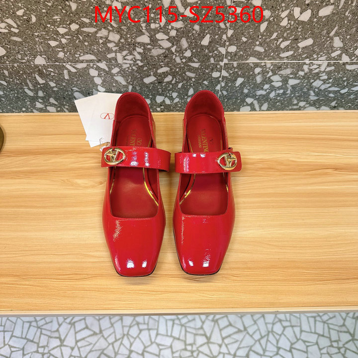 Women Shoes-Valentino aaaaa+ replica ID: SZ5360 $: 115USD