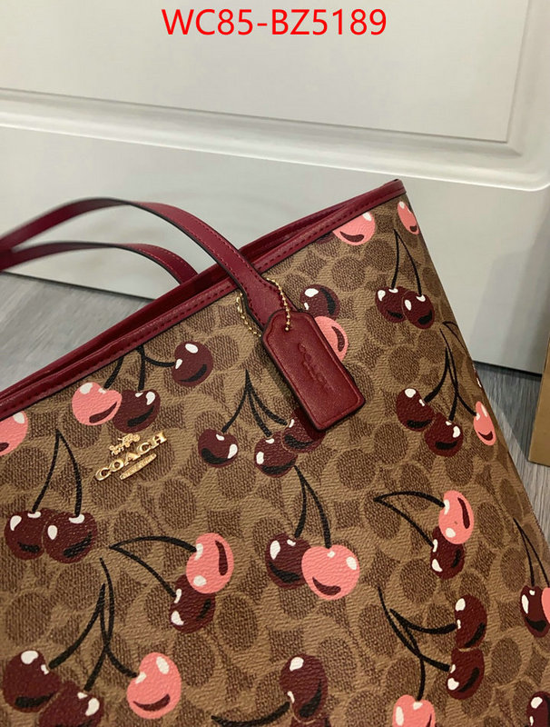 Coach Bags(4A)-Handbag- replicas buy special ID: BZ5189 $: 85USD,