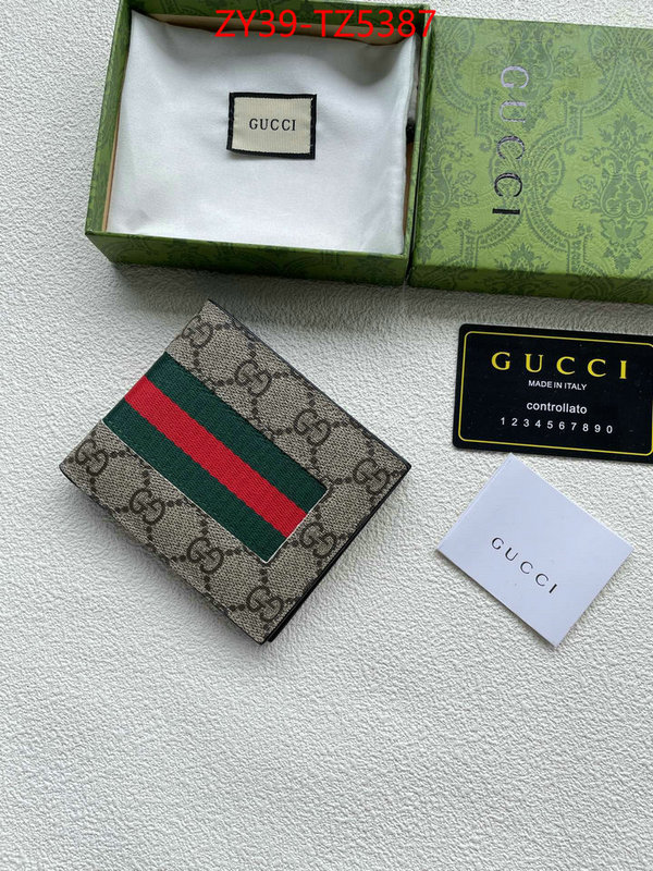 Gucci Bags(4A)-Wallet- find replica ID: TZ5387 $: 39USD,