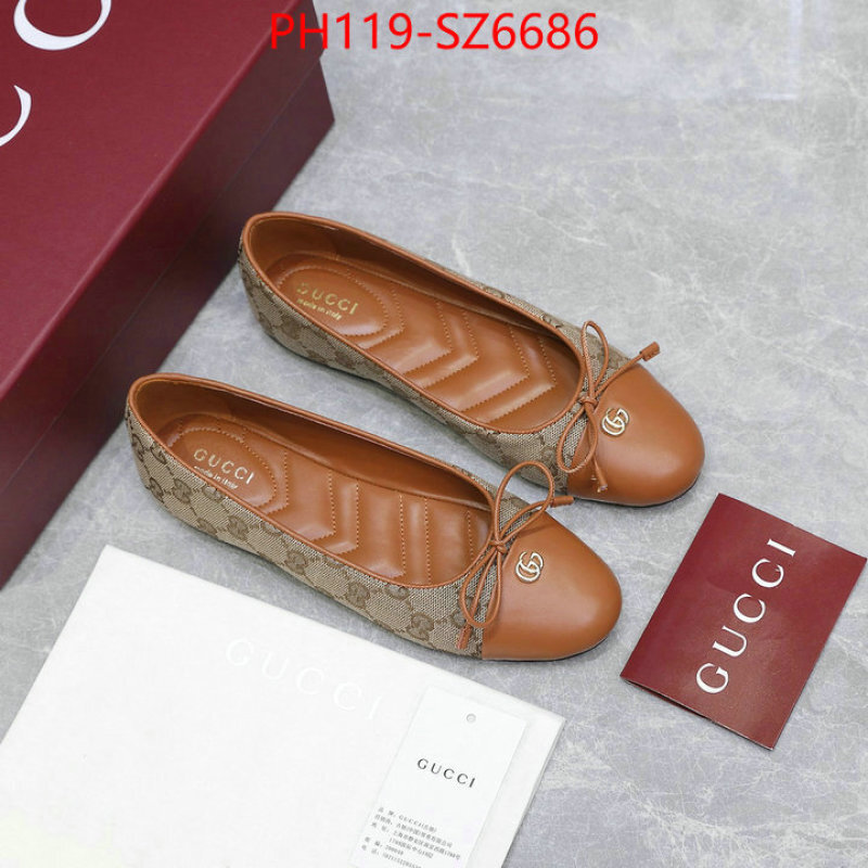 Women Shoes-Gucci online shop ID: SZ6686 $: 119USD