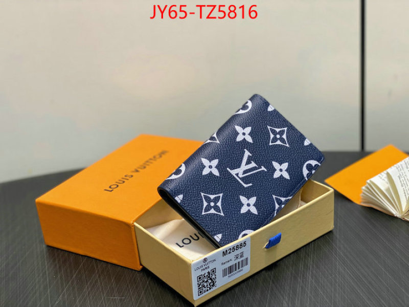LV Bags(TOP)-Wallet fake high quality ID: TZ5816 $: 65USD,
